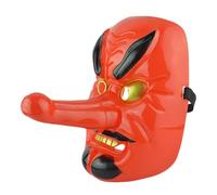 OUNONA Japanese Cosplay Mask Tengu Design Party Prop for Men and Women Authentic Traditional Japanese Theater Performance Accessory for Halloween and Masquerade Events