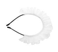 OUNONA Japanese Maid Headband Lolita Cosplay Lace Hairband Kawaii Anime Headwear for Girls Halloween Party Role Playing