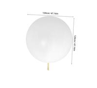 OUNONA Jumbo Latex Science Balloons Lightweight Giant Weather Observation for Meteorology Study Aerial Survey Video Recording and Party Holiday Decorations