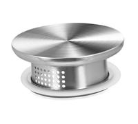 OUNONA Kettle Lid - Universal Cold Water Jug Cover with Dual Outlets Stylish Stainless Steel Replacement for Home and Restaurant Use Leak-Proof Design Easy to Clean
