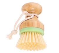OUNONA Kitchen Scrub Brush for Dishes with Bamboo Handle and Pp Bristles, Comfortable Use and Scratch-free Cleaning, for Cleaning Dishes and Housework the Kitchen