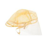 OUNONA Lace T-shape Wig Cap for Women 1-pack Elastic Mesh Invisible Wigs Cap with Grip Band for Comfortable Wear
