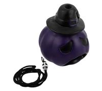 OUNONA Loud Halloween Pumpkin Death Whistle Portable Ghostly Screams for Spooky Pranks and Parties Unique Purple Pumpkin Design for Halloween Lovers and Themed Celebrations