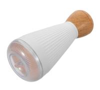OUNONA Manual Hand Grinder for Kitchen Small Spice and Pepper Mill with Ceramic Mill, Portable Abs+as Material, Modern Design, White Colour, for Household Use and Travel