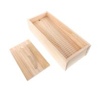 OUNONA Manual Hand Moxa Wool Maker for DIY Moxibustion with Wood Material, Simple Operation and Versatile Application, Suitable for Dried Powder Processing and Home Use