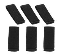 OUNONA Mens Elastic Belt Loop Keeper and Strap Retainer with Nylon Material for Backpack and Suitcase Strap Management 6Pcs Set