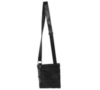 OUNONA Men's Leather Crossbody Bag with Multi-layer Storage and Sturdy Design, Casual Pouch for Travel and Leisure, All-match Shoulder Bag for Everyday Use