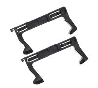 OUNONA Microwave Oven Door Latch Hook Heat Resistant Plastic 10x4.6cm Replacement Part for C17l Model Home Appliance Maintenance