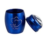 OUNONA Mini Bone Ash Container Cinerary Urn Small Sealed Cremation Casket for Family Loved Ones Memorial Keepsake