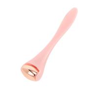 OUNONA Mini Ice Roller Eye Cream Applicator for under Eye Puffiness Cold Face Roller Rose Gold and Pink Handle for Skin Tightening