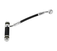 OUNONA Motorcycle Brake Line Extension Brake Hose Extension Black