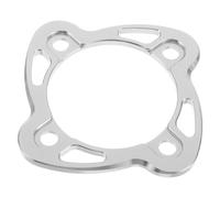 OUNONA Motorcycle Rear Sprocket Cover Aluminum Alloy Chain Guard Accessory Compatible with Yamaha Lc135 Silver Decorative Rear Hub Trim for Motorcycle Drive Train