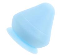 OUNONA Mountable Massage Ball for Muscle Release TPE Material Foot and Body Massage Tool with Suction Cup for Deep Tissue Relaxation and Trigger Point Therapy in Blue