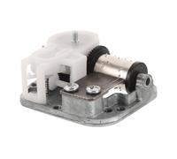 OUNONA Music Box Biaxial Movement Diy Music Boxes Replacement Mushroom Head Reverse Thread Wind up Mechanism for Girls