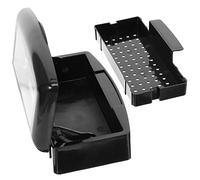 OUNONA Nail Art Tool Tray Box for Tweezers Sterilizer Professional Nail Care Kit