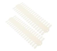 OUNONA Nail Polish Display Board 2pcs 72 Tips Palette Single-sided Natural Color Nail Sample Sticks Manicure Practice Color Card