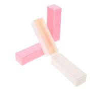 OUNONA Nail Polishing Heads Box Grinding Head Case 2Pcs 13X6.2X4Cm Wear Resistant Easy to Use ABS Material Simple Stylish Storage for Nail Salon and Training