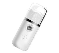 OUNONA Nano Facial Mist Sprayer Usb Rechargeable White Cool Mist Moisturizing Device for Hydrating Face Skin Care at Home and Travel