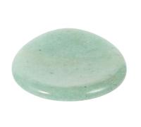 OUNONA Natural Green Aventurine Water Drop Massage Stone - Thumb Scraper for Pressure Relief, Portable Spa Stone for Relaxing Stress Massage and Household Therapy