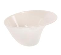 OUNONA Necoichi with Tilted Anti-spill Design Cat Bowl Ceramic Raised for Feeding Food and Water