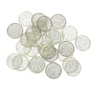 OUNONA Notebook Discs 30Pcs 35Mm Loose Leaf Binding Discs with Mushroom Hole for Project Planner Notepad DIY ABS Plastic Accessories