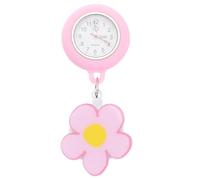 OUNONA Nurse Watch Medical Pocket Fob Clip-on Quartz Movement Sturdy Materials Luminous Dial Glow Dark Hands for Medical Staff Students Doctors