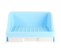 OUNONA Pet Rabbit Bed Pan Drawer Type Bunny Toilet Multi-purpose Rabbit Toilet Easy to Clean Wear-resistant Plastic Stylish Shape Suitable for Home and Pet Store