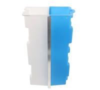 OUNONA Plastic Brick Mold for Yard Pavement Interlock, Concrete Wall Bricks Casting Tool for Home, Garden, Driveway, Patio Remodeling 16'' X 8'' X 4