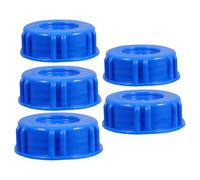 OUNONA Plastic Bucket Lid 2.4 Inch Hdpe Seal Cover for 20L 25L Drum Pail Leak-Resistant Industrial Household Use