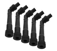 OUNONA Plug Boot Caps 5Pcs Plastic High-Pressure Covers Designed for Atv and Scooter Off-Road Applications