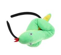 OUNONA Plush Snake Headband Costume Halloween Celebration Creature Ears Hair Accessory for Adults and Boys and Girls Snake Theme Dress