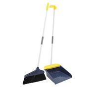 OUNONA Portable Soft Broom and Dustpan Set for Home Cleaning Ergonomic Design with Comb Teeth for Efficient Sweeping for Indoor Outdoor Use Tidy Up Your Space Effortlessly