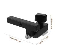 OUNONA Premium T Track Stop Block with Square Handle Wear-Resistant Woodworking Limiter for Accurate Positioning Standard T-Slot Fence for DIY Miter Fence and Working Clamping