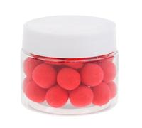 OUNONA Pva Floating Carp Bait Smell Ball Beads with Great Buoyancy and High Density Material, Red Strawberry Flavour Fishing Lure for Big Fish Carp and Other Fish