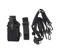 OUNONA Radio Holder Pouch with Adjustable Strap Two-way Radio Protection Case for Firefighters Outdoor Use Ergonomic Design with Straps to Secure Device During Activity