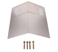 OUNONA Rainproof Camera Cover Outdoor Security Camera Water Resistant Protective Dome Shield Stainless Steel Roof