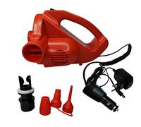 OUNONA Rechargeable Electric Air Pump for Rubber Dinghy Portable Lithium Battery Inflator Deflator Safe Heat Dissipation Design for Boats Rafts Air Mattresses Pools More