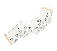 OUNONA Removable Growth Wall Chart Height Measuring Ruler for Bedroom Nursery Non-Fading Growth Chart for Tracking and Milestones Easy to Hang Bedroom Decor