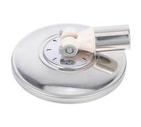 OUNONA Replaceable Mop Head Disc for Tile Floor Cleaning Heavy Duty Spinning Mop Scrubber Attachment Steel Plate Compatible with Various Poles Easy Installation and Detachable for