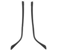 OUNONA Replacement Glasses Arm Legs Pair Black Eyeglasses Temple Frame Parts for Sunglasses Size 6 Leg Tips Suitable for Eyewear Repair and Lens Accessories