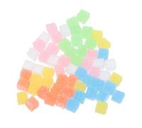 OUNONA Resin Sugarcubes and Vivid Colours with Delicate Cube Shape 60 Pcs Phone Case Decoration DIY Accessories for Crafting Unique Phone Covers