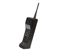 OUNONA Retro Iron Mobile Phone Model Ornament Vintage Desk Decor Sculpture for Home Office Photography Props Stylish Tabletop Adornment for Collectors and Miniature Landscapes