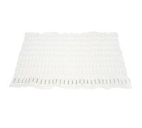 OUNONA Reusable Ice Pad for Coolers and Veggie Plates, Made from Sturdy Pe Gel with Sl lat Surface, Preserves Food Freshness during Camping Trips and Short Car Rides, Size 50x31x1.5cm