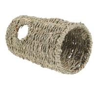 OUNONA Rope Tunnel for Hamsters and Gerbils Small Tunnel with Iron Rack Frame, Increases Activity Level, Sturdy and Not Easy to Break, for Summer Play and Hideaway