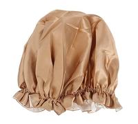 OUNONA Satin Lace Large Round Hat for Women Double Lined Bonnet Comfortable Sleeping Hat for Beauty