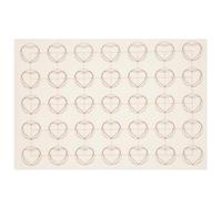 OUNONA Silicone Baking Mat,15.35x11.02 Inch Non Stick Silicone Baking Sheet Cookie Liner Cooking for Pastry,Cake and Bread Making