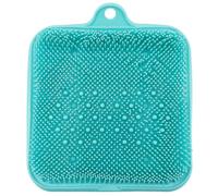 OUNONA Silicone Foot Massage Pad for Feet with Acupressure Points in Green Simple and Fresh Style for Bathroom Use to Exfoliate and Fatigue