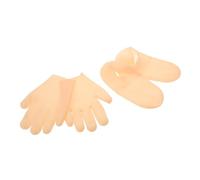 OUNONA Silicone Moisturizing Socks and Gloves Set for Dry Cracked Hands and Feet Hydrating Spa Gel Covers with Flexible Fit Overnight Intensive Care for Soft Skin Unisex Foot and Hand