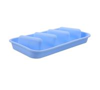 OUNONA Silicone Taco Plate with Dividers Non Slip Taco Holder Tray Oven and Microwave Safe Tortilla Stand for Family Meals Parties Temperature Resistant Reusable Serving Dish