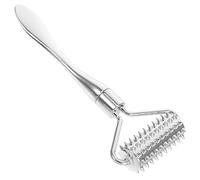 OUNONA Silver Stainless Steel Roller Eye Cream Stick for Facial Skin Massage Suitable for Use On the Go